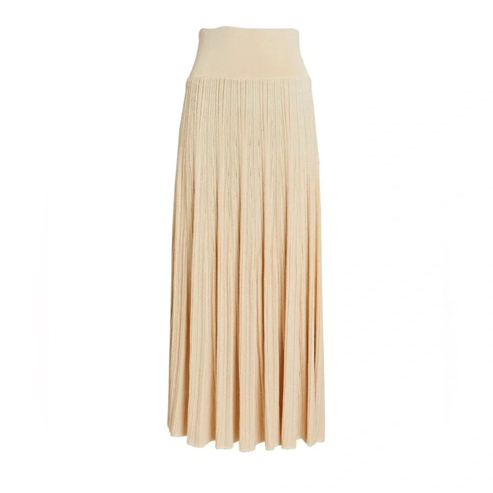 Ulla Johnson Kiera Textured Rib Knit Midi Skirt - Picture 4 of 10